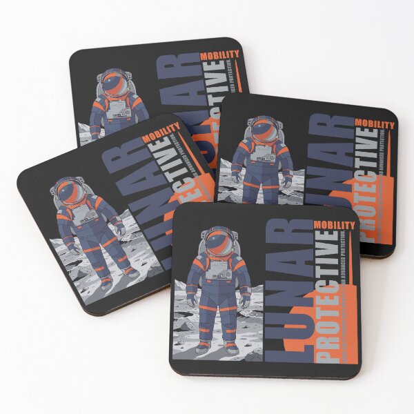 Item preview, Lunar Protective Mobility Axiom Spacesuit Moon Astronaut Graphic designed and sold by KiwiRider.
