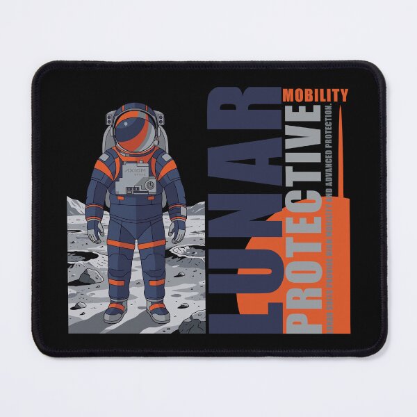 Item preview, Lunar Protective Mobility Axiom Spacesuit Moon Astronaut Graphic designed and sold by KiwiRider.