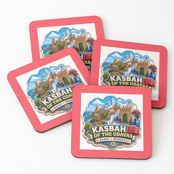 Item preview, Morocco Kasbah of the Udayas Cute 3D Label  ??  designed and sold by PaintMeWorld.
