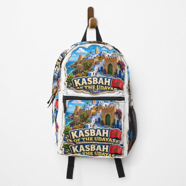 Item preview, Morocco Kasbah of the Udayas Cute 3D Label ?? designed and sold by PaintMeWorld.
