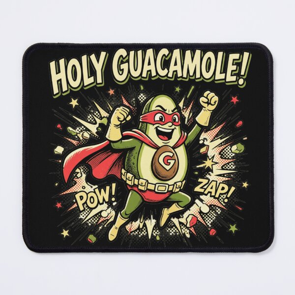 Item preview, Holy Guacamole Superhero Avocado T-Shirt | Funny Avocado Pun Comic Graphic | Cute Guac Lover Gift | Mexican Food Humor Tee designed and sold by Bastifam.