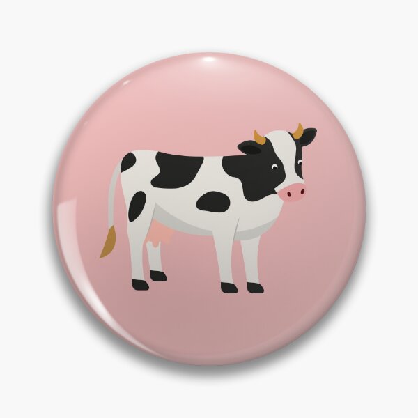 Item preview, Cute Cow Dairy Farm Animal Cute Cartoon Cow designed and sold by SolutionsArt.