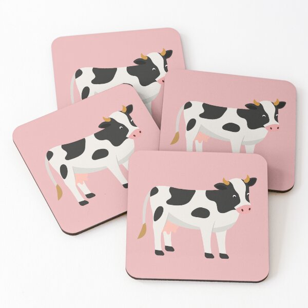 Item preview, Cute Cow Dairy Farm Animal Cute Cartoon Cow designed and sold by SolutionsArt.
