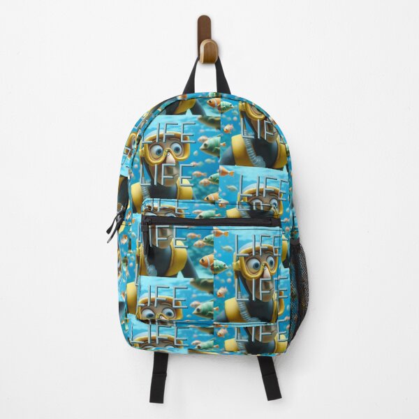 Item preview, Life Is Life | Funny Scuba Diver Underwater Design designed and sold by GoldenSparkleShop.