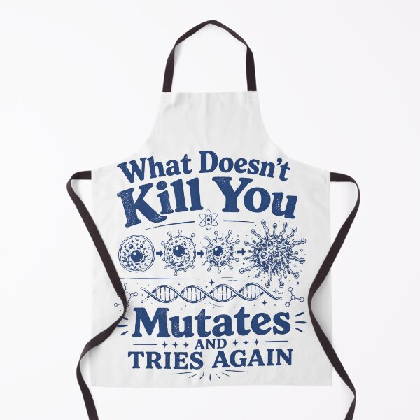 Item preview, What Doesn't Kill You Mutates And Tries Again Bacteria mutates and Tries Again Funny Science Microbiology designed and sold by VGAfanatic.