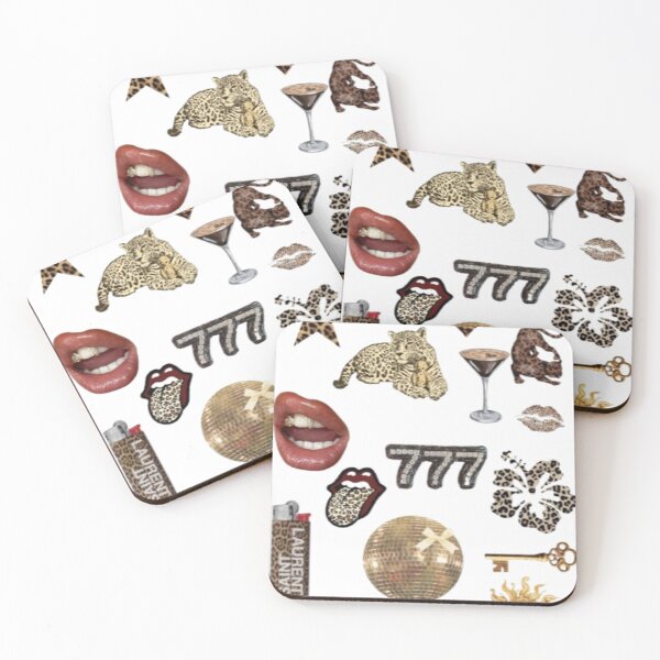 Item preview, Y2K Leopard Print Sticker Pack designed and sold by AlexJaneLively.