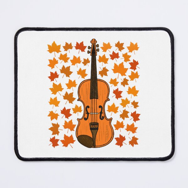 Item preview, Fall Violin With Leaves, Violinist Musician Autumn designed and sold by doodlerob.