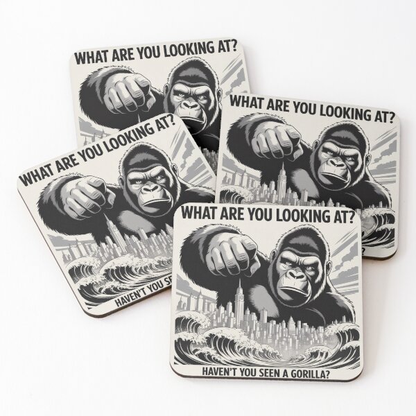 Item preview, Haven't you see a gorilla? designed and sold by RemiNoLimits.
