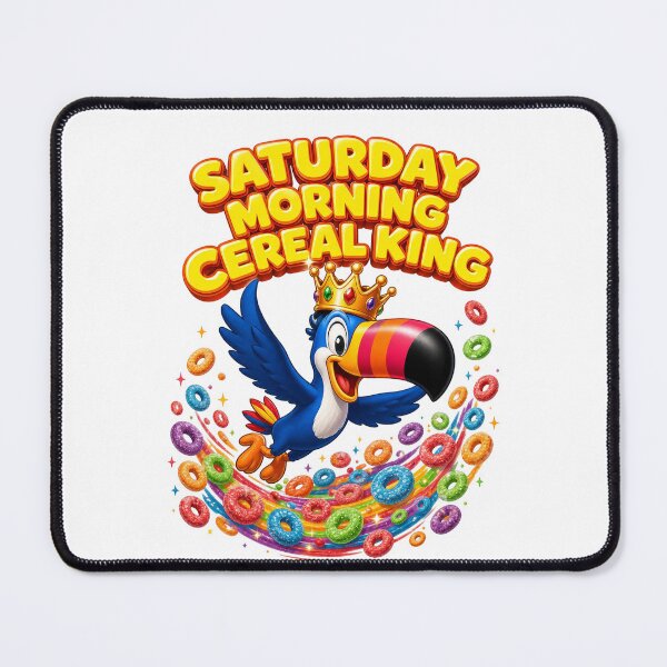 Item preview, Saturday Morning Cereal King Toucan Sam Tee designed and sold by CerealBoxInk.