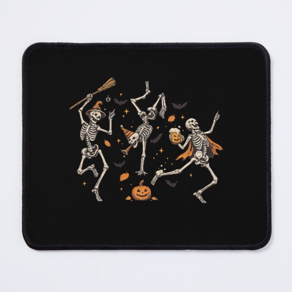 Item preview, Vintage Dancing Skeletons Spooky Halloween Party designed and sold by gillaarts.