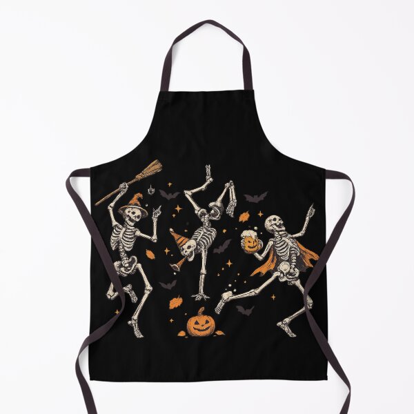 Item preview, Vintage Dancing Skeletons Spooky Halloween Party designed and sold by gillaarts.