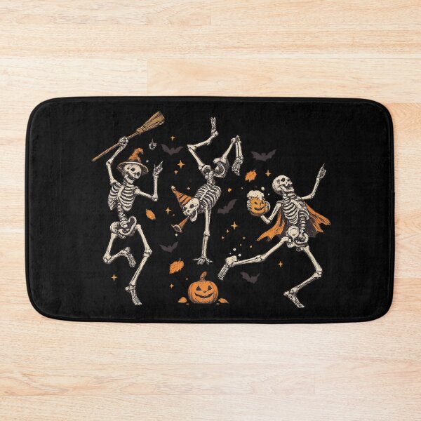 Item preview, Vintage Dancing Skeletons Spooky Halloween Party designed and sold by gillaarts.
