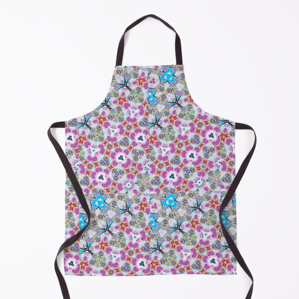 Item preview, ATOMIC MILLEFIORI! MANDALA NEO DAISY CHAIN Plum Pink Red Lime Rainbow Psychedelic Groovy Party SACRED GEOMETRY MATH Fun Doodles College Dorm Decor designed and sold by Spinning Plates 360.