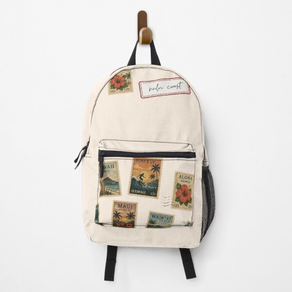 Item preview, Hawaii Surf Postage Stamps | Vintage Tropical Beach Collection | Nalu Coast designed and sold by Nalu Coast.