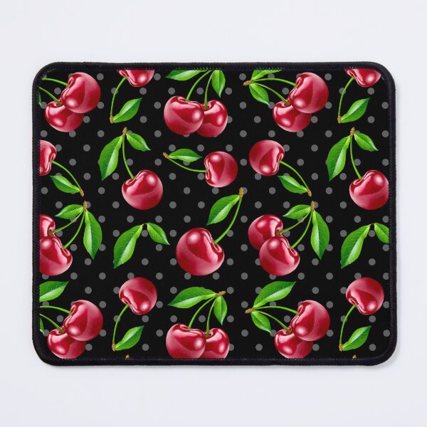 Item preview, Black Cherries Polka Dot - Original Artwork designed and sold by LC-Handmade.