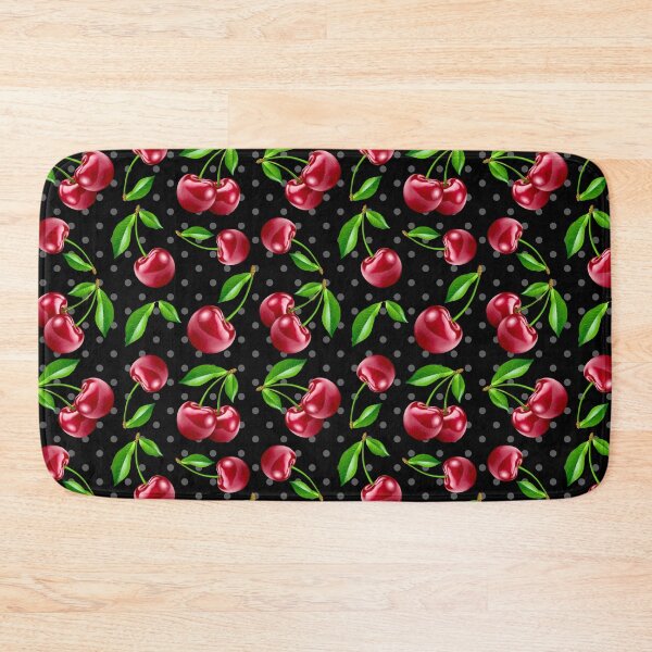 Item preview, Black Cherries Polka Dot - Original Artwork designed and sold by LC-Handmade.