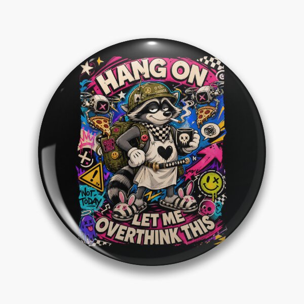 Item preview, Hang On, Let Me Overthink This! (V2) designed and sold by Birdie and Flynn.