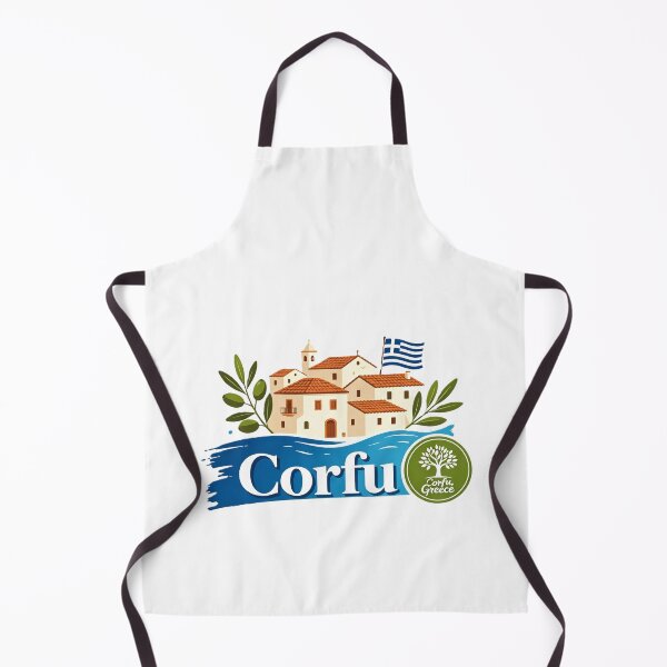 Item preview, Corfu Greece – Mediterranean Island Travel & Olive Branch Design designed and sold by VladisWorld.
