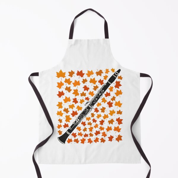 Item preview, Fall Clarinet With Leaves, Clarinetist Musician Autumn designed and sold by doodlerob.