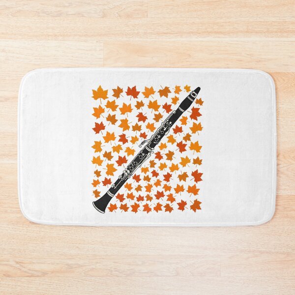 Item preview, Fall Clarinet With Leaves, Clarinetist Musician Autumn designed and sold by doodlerob.