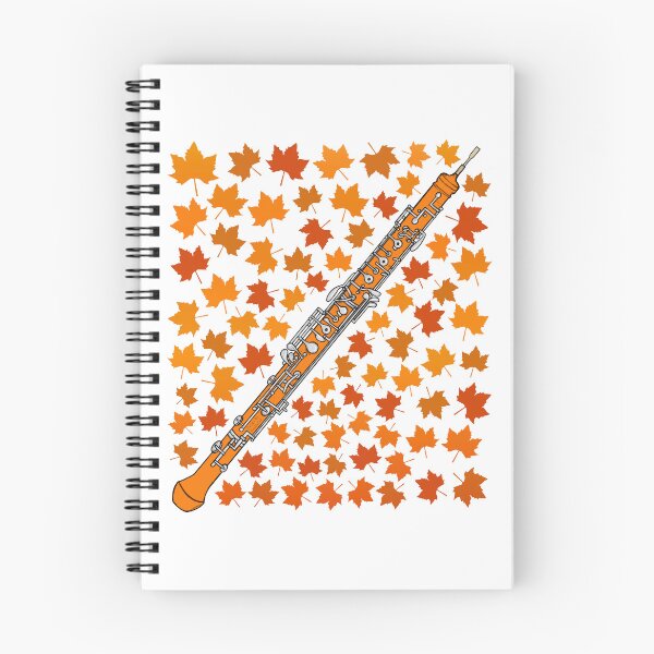 Item preview, Fall Oboe With Leaves, Oboist Musician Autumn designed and sold by doodlerob.