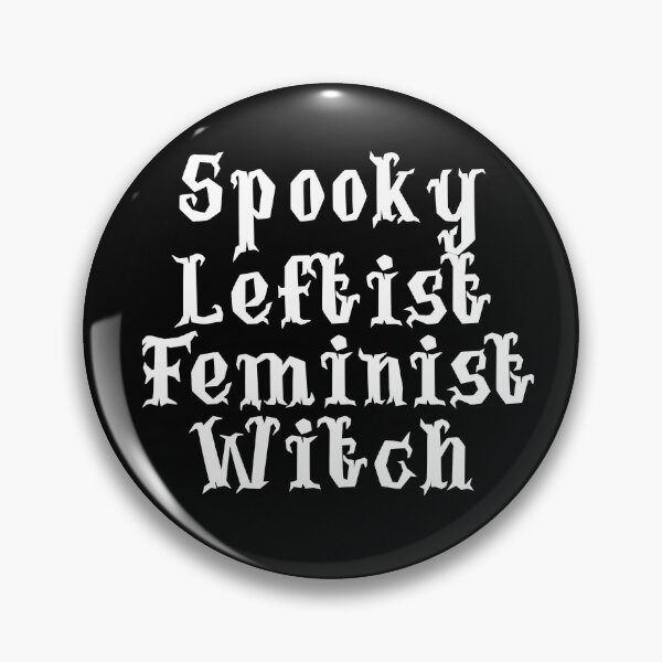 Item preview, Spooky Leftist Feminist Witch  designed and sold by aponwao.