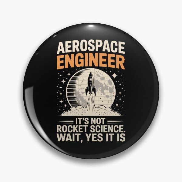Item preview, AEROSPACE ENGINEER – IT'S NOT ROCKET SCIENCE. WAIT, YES IT IS designed and sold by jkrphoto.