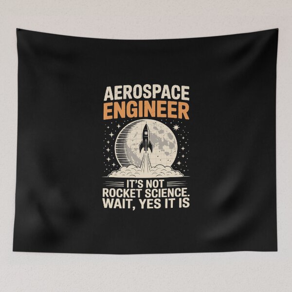 Item preview, AEROSPACE ENGINEER – IT'S NOT ROCKET SCIENCE. WAIT, YES IT IS designed and sold by jkrphoto.