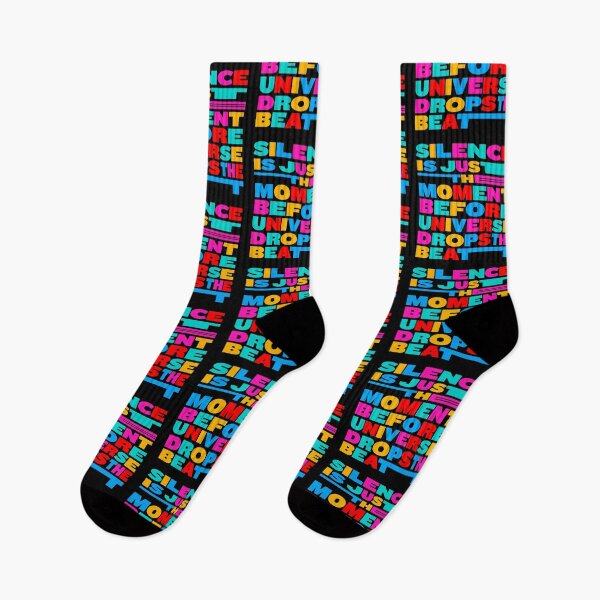 Item preview, SILENCE IS JUST THE MOMENT BEFORE THE UNIVERSE DROPS THE BEAT Colorful dance music  designed and sold by paulo silveira.