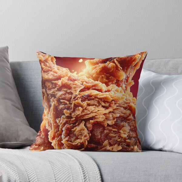 Item preview, Golden Crispy Fried Chicken Drumstick | Crunchy Food Art | Crispy Comfort Food Illustration designed and sold by Grafititee.