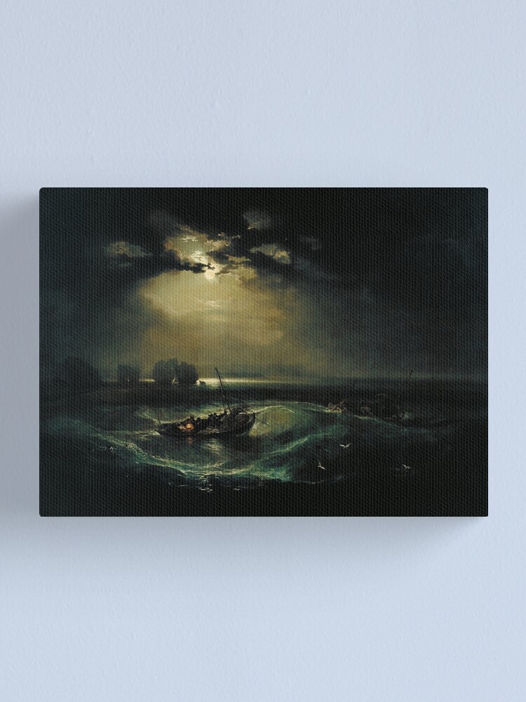 Fischer Auf See Joseph Mallord William Turner Leinwanddruck Von Themasters Redbubble