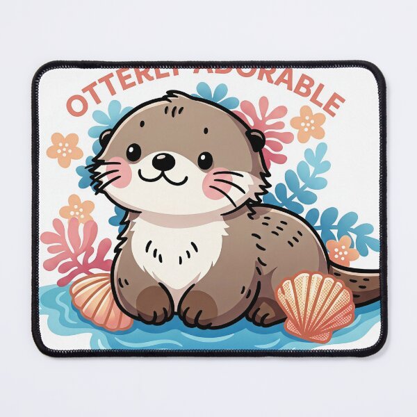 Item preview, Cute Otterly Adorable Otter Kawaii Sea Otter Animal Design designed and sold by Antony004.