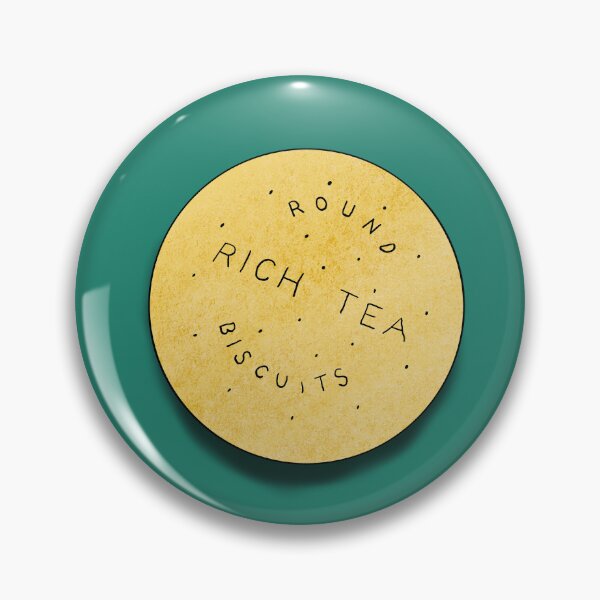 Item preview, Rich Tea Biscuit - Teal Backdrop designed and sold by rodwelldesigns.