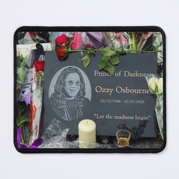 Item preview, Ozzy Osbourne's Gravesite Headstone designed and sold by Halifaxartguy.
