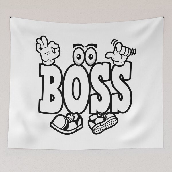 Item preview, Boss - UNIVERSAL Graffitti Character Bold Retro designed and sold by NFTWords.