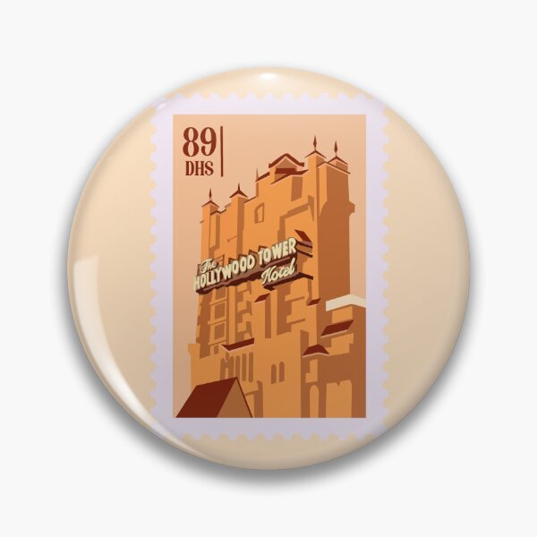 Item preview, Vintage Theme Park Stamp Collection | Hollywood Tower 8/12 designed and sold by mafervicenttin.
