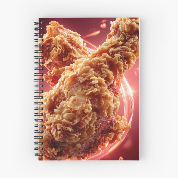 Item preview, Golden Crispy Fried Chicken Drumstick | Crunchy Food Art | Crispy Comfort Food Illustration designed and sold by Grafititee.