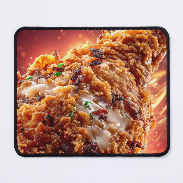 Item preview, Crispy Fried Chicken Drumstick | Crunchy Food Art | Crispy Comfort Food Illustration designed and sold by Grafititee.