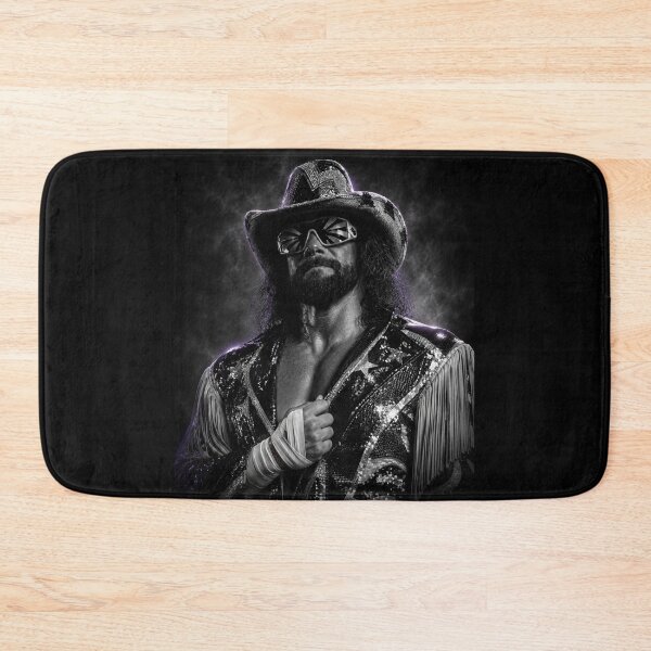Item preview, Macho Man Black & White WWE Wrestling Legend Inspired Art designed and sold by ARbyCharlie.