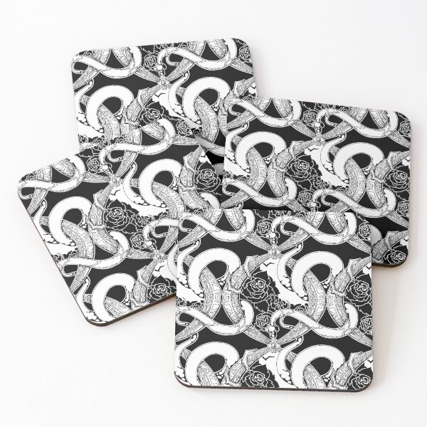 Item preview, Snakes and Roses designed and sold by Dnesia.