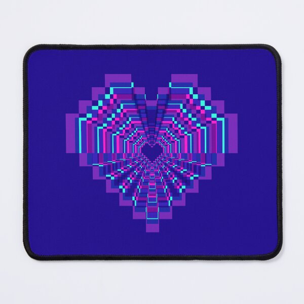 Item preview, Dark Pixel Heart - Mystic designed and sold by animinimal.
