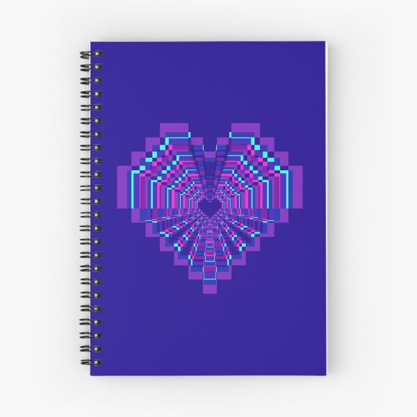 Item preview, Dark Pixel Heart - Mystic designed and sold by animinimal.