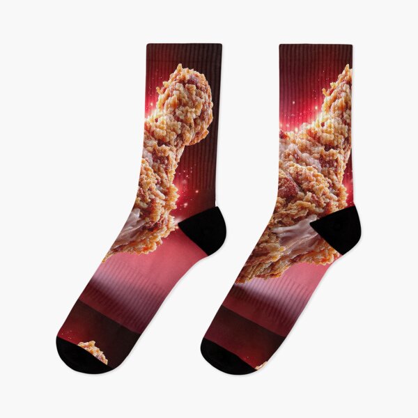 Item preview, Golden Crispy Fried Chicken Drumstick | Crunchy Food Art | Crispy Comfort Food Illustration designed and sold by Grafititee.