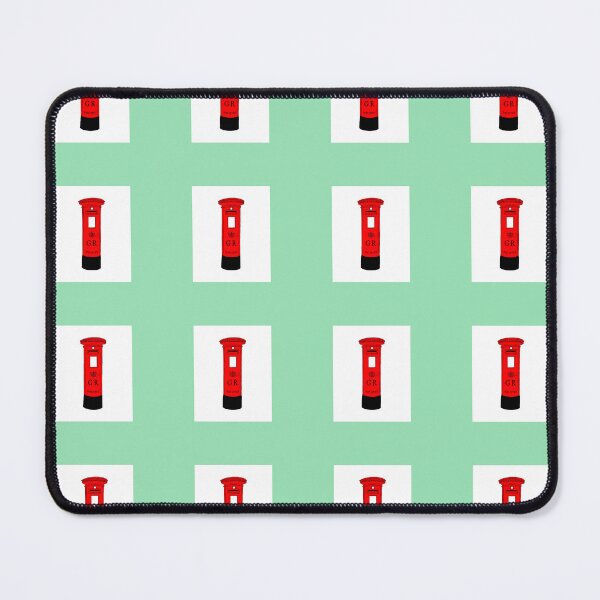 Item preview, Mosaic British Post Box - Green Backdrop designed and sold by rodwelldesigns.