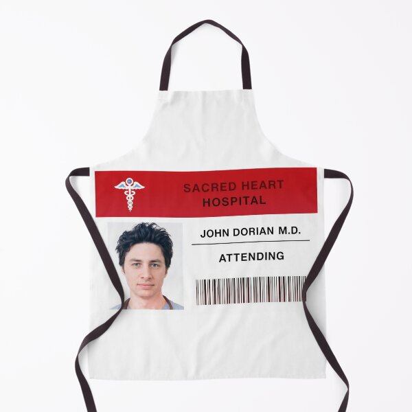 Item preview, Scrubs Sacred Heart Logo TV Series Doctor John Dorian designed and sold by killem667.