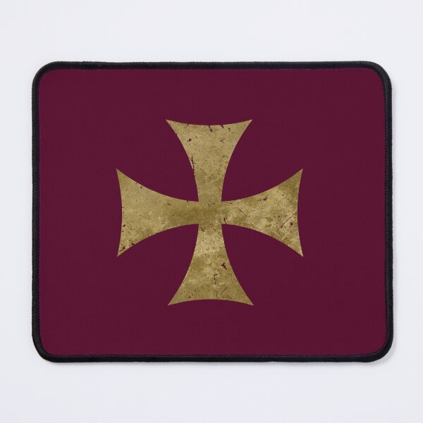 Item preview, Crusader Templar Cross Pattée Ochre designed and sold by Lidra Zehcnas.