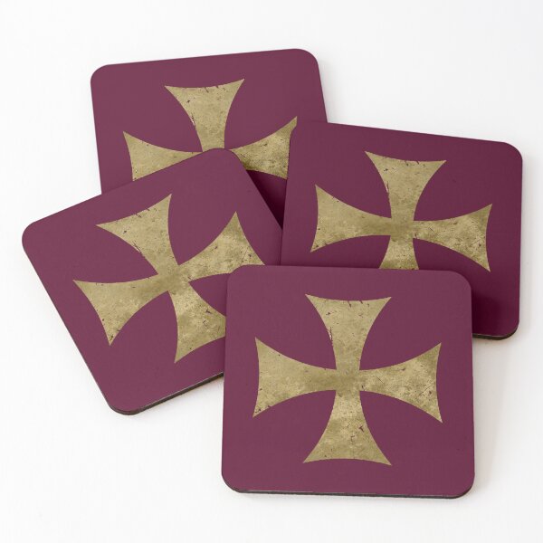 Item preview, Crusader Templar Cross Pattée Ochre designed and sold by Lidra Zehcnas.