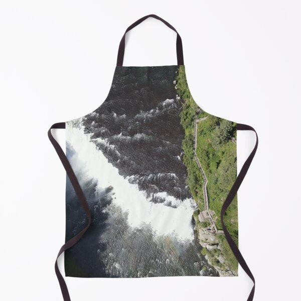 Item preview, Upper Mesa Falls Idaho Aerial Photography – Waterfall Nature Wall Art designed and sold by Tempraneo Photo.