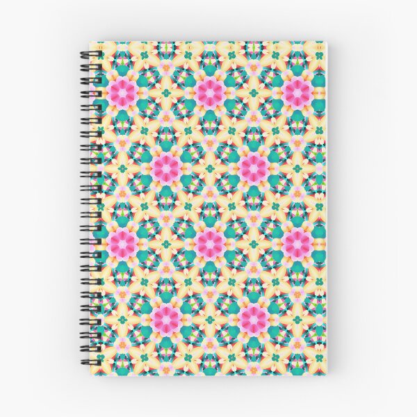 Item preview, FLOWER CONNECTION! MANDALA NEO DAISY CHAIN Cornsilk Pink Green Psychedelic Groovy Party SACRED GEOMETRY MATH Fun College Dorm Decor designed and sold by Spinning Plates 360.