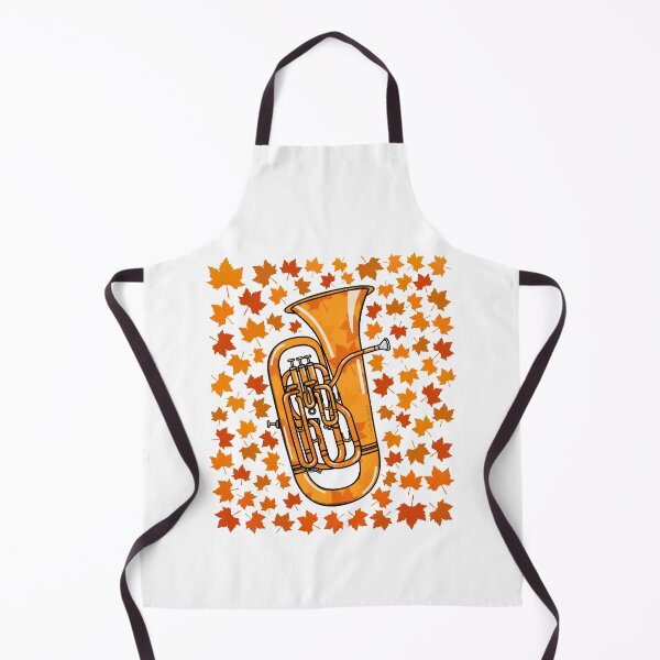 Item preview, Fall Euphonium With Leaves, Euphoniumist Brass Musician Autumn designed and sold by doodlerob.